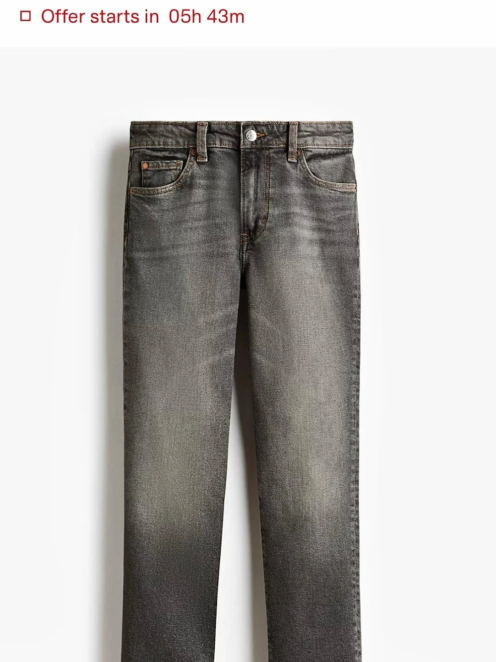 H&M Straight Leg Jeans size 28